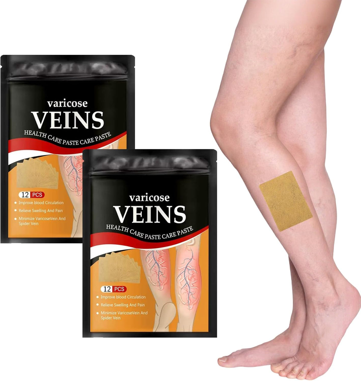 Parches Naturales Anti Varices - Varicose Veins®